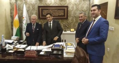 توقيع عقد مع نقابة محامي اقليم كوردستان