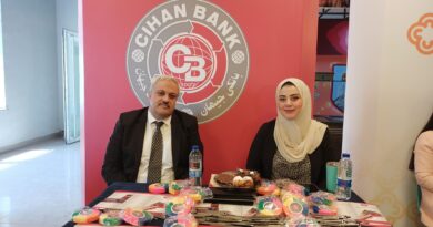 The participation of Cihan Bank for Islamic Investment and Finance in the career fair that was held at Kurdistan University on 29/5/2022