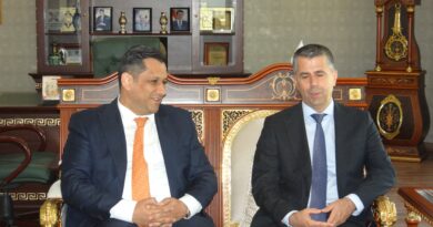 The visit of the Deputy Governor of the Central Bank of Iraq, the President of the Association of Private Banks and the Director General of the Central Bank of Iraq in the Kurdistan Region, on Thursday, 30/6/2022, To Cihan Bank for Islamic Investment and Finance, and convey the greetings of the Governor of the Central Bank of Iraq and his wishes for the continuation of work and keeping pace with the development in its work and roles to promote Financial inclusion.